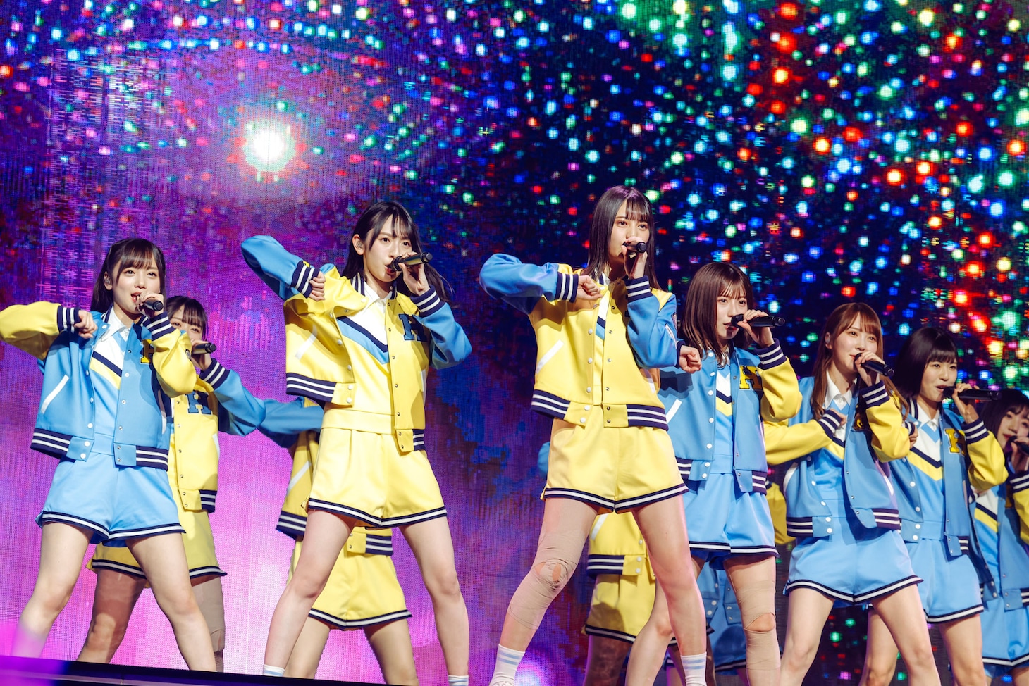 日向坂46「デビュー2周年記念 Special 2days ～MEMORIAL LIVE：2回目のひな誕祭～」の様子。（撮影：上山陽介）
