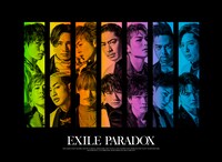 EXILE「PARADOX」CD＋DVD、CD＋Blu-rayジャケット