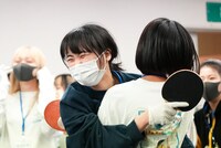 1点取って喜ぶチャントモンキー、アイナスターペア。