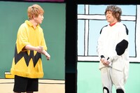 納豆トークに花を咲かせる花村想太（Da-iCE）と中川晃教。