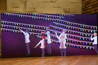 「バーチャルすとぷり6人勢揃い先行お披露目発表会」の様子。