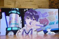 「バーチャルすとぷり6人勢揃い先行お披露目発表会」の様子。