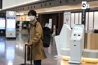 CM撮影の様子。