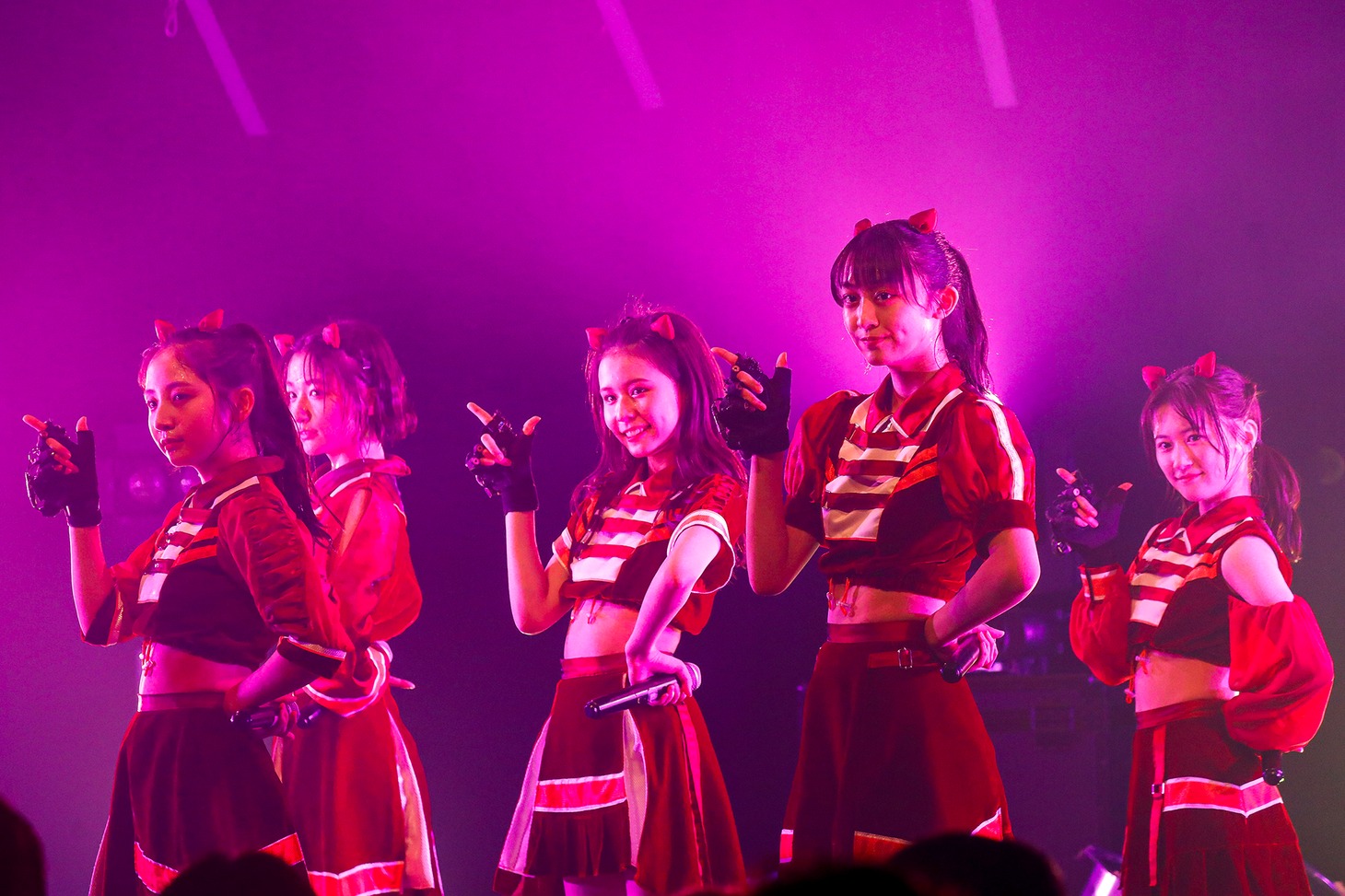 「Devil ANTHEM. SPRING TOUR 2021 Our Time Is Coming」初日公演の様子。（写真提供：エイジアプロモーション）