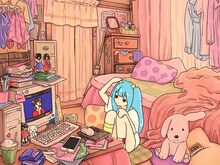 吉澤嘉代子「鬼」MVのワンシーン。