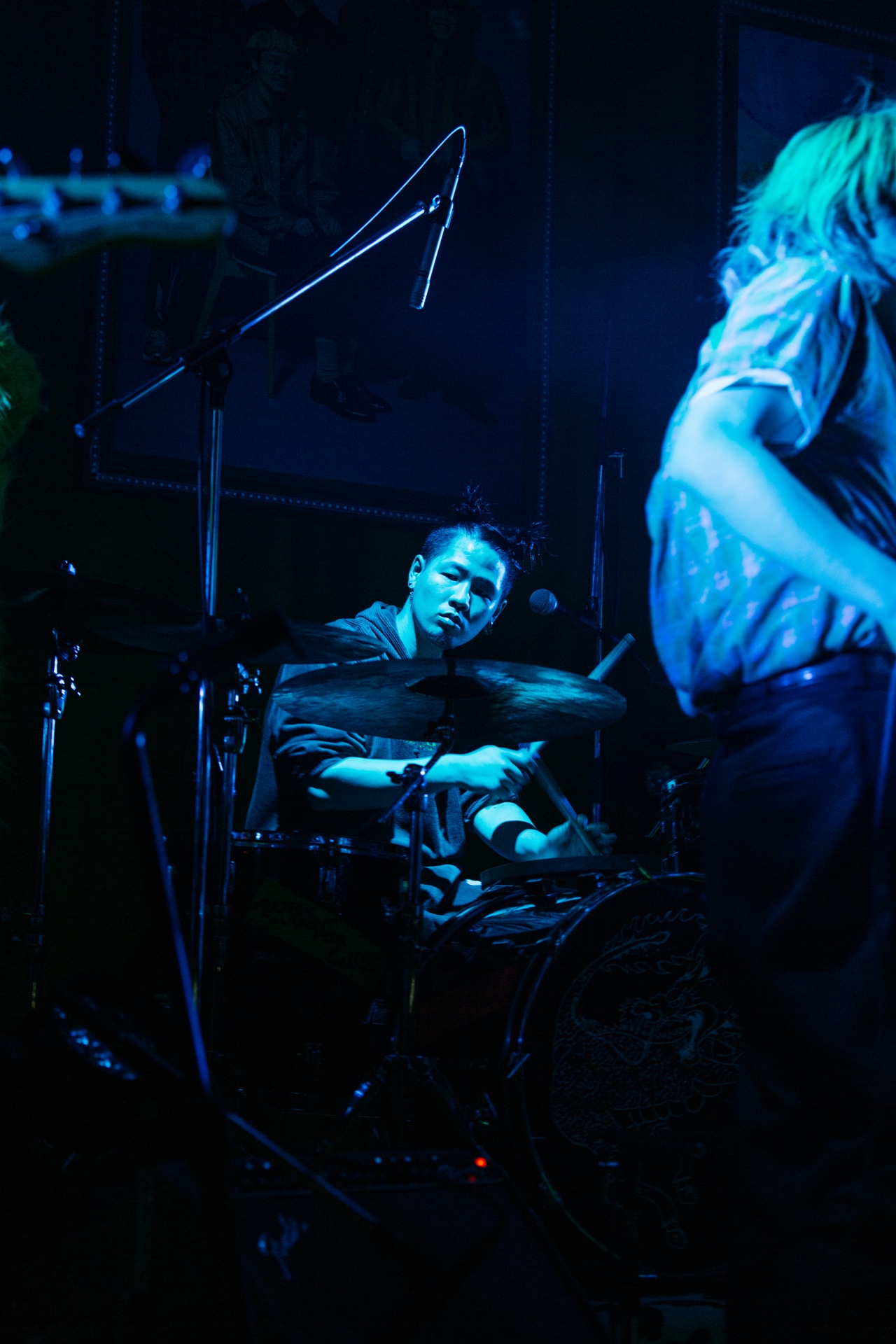 益田英知（Dr）（Photo by Momo Angela）