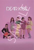 DEAR KISS「ダンスはキスのように、キスはダンスのように」通常盤タワーレコード全国各店/タワーレコードオンライン購入特典のステッカー。