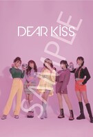 DEAR KISS「ダンスはキスのように、キスはダンスのように」通常盤その他主要チェーン店購入特典のステッカー。