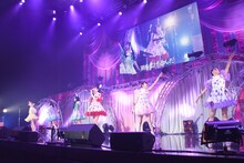 「超ときめき▽宣伝部の春の燦々ワンマンライブ」の様子。