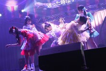 「超ときめき▽宣伝部の春の燦々ワンマンライブ」の様子。