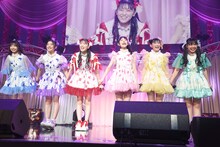 ライブの最後に生声で挨拶する超ときめき▽宣伝部。