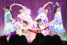 「超ときめき▽宣伝部の春の燦々ワンマンライブ」の様子。