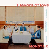 MONSTA X「Flavors of love」通常盤ジャケット