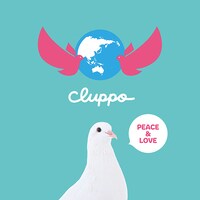 cluppo「PEACE&LOVE」配信ジャケット