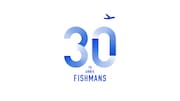 フィッシュマンズの30周年ロゴ。