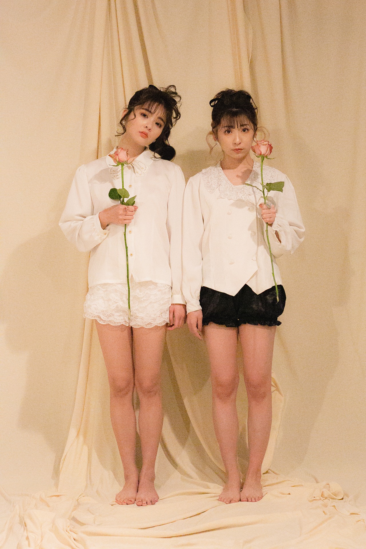メイミ（左）とカノン（右）。