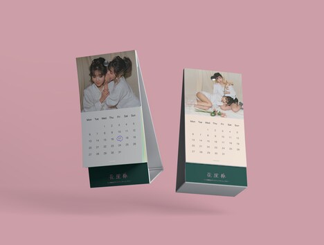 「花泥棒2021年カレンダー」ビジュアル