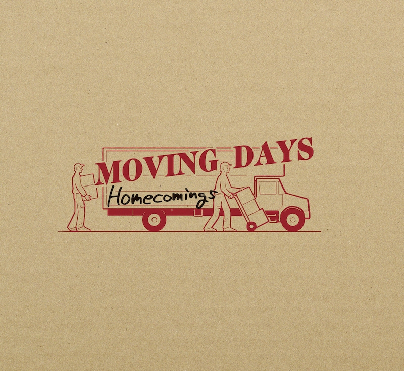 Homecomings「Moving Days」初回限定盤ジャケット