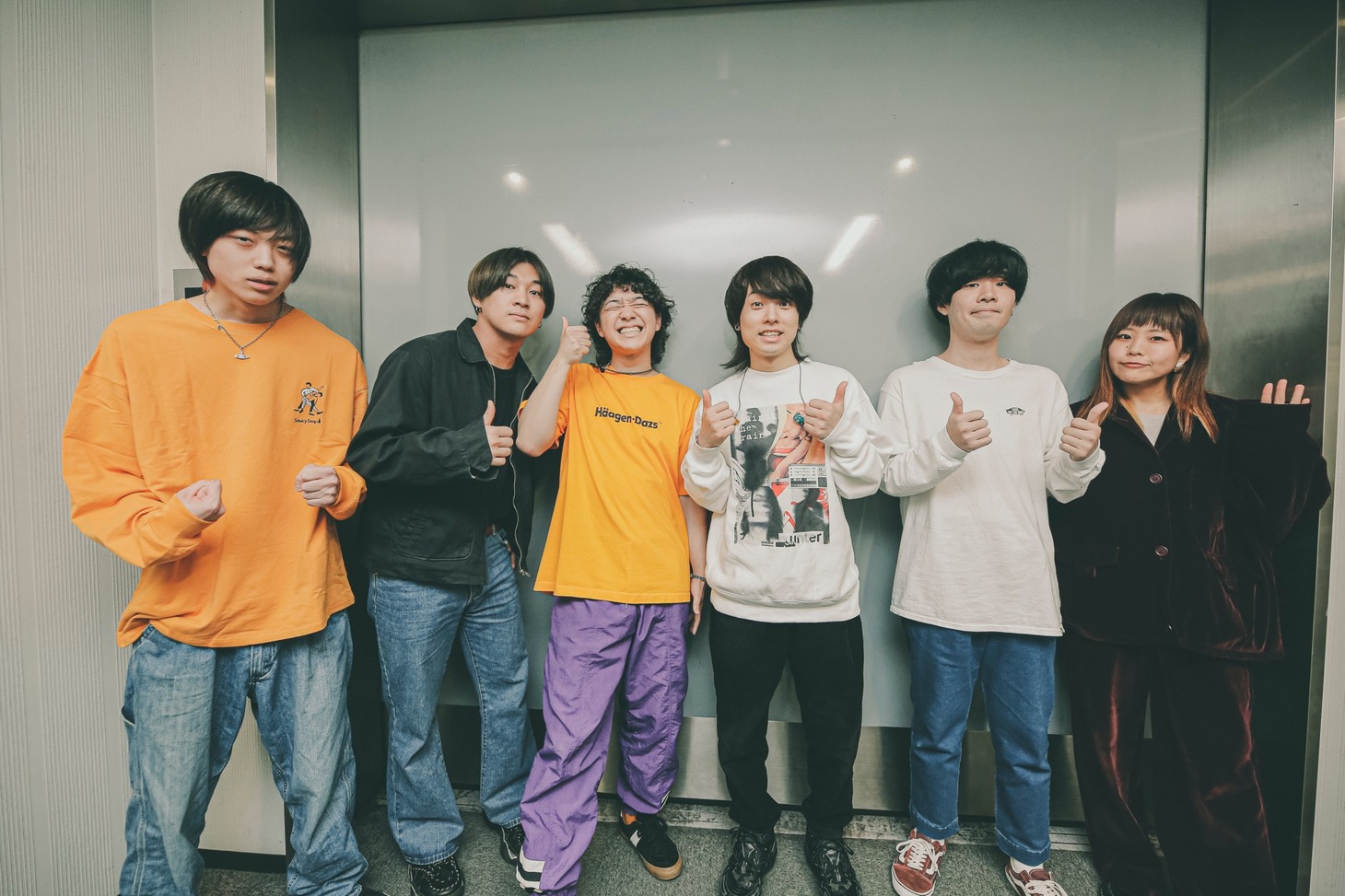 Saucy DogとKALMA。（撮影：日吉“JP”純平）
