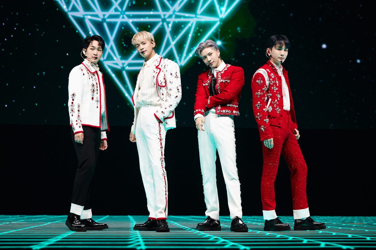 完全体で帰ってきました Shineeが3年ぶり単独ライブを配信 4人で世界に歌い届けた Shineeの心 ライブレポート 写真15枚 音楽ナタリー