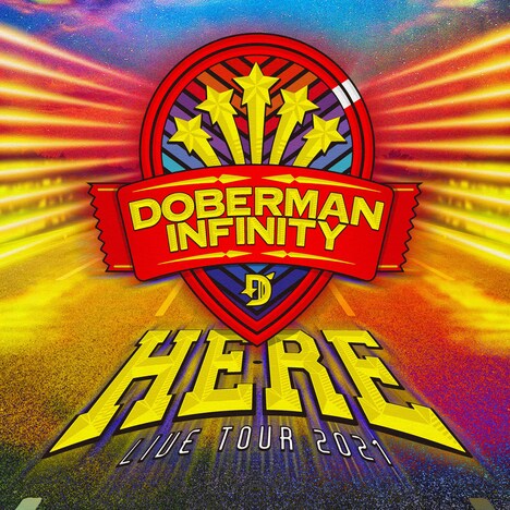 「DOBERMAN INFINITY LIVE TOUR 2021 "HERE"」告知ビジュアル