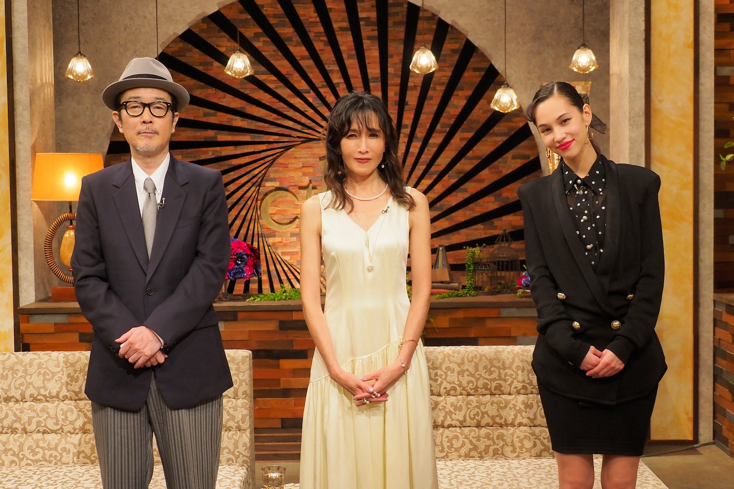 左からリリー・フランキー、工藤静香、水原希子。（写真提供：NHK）