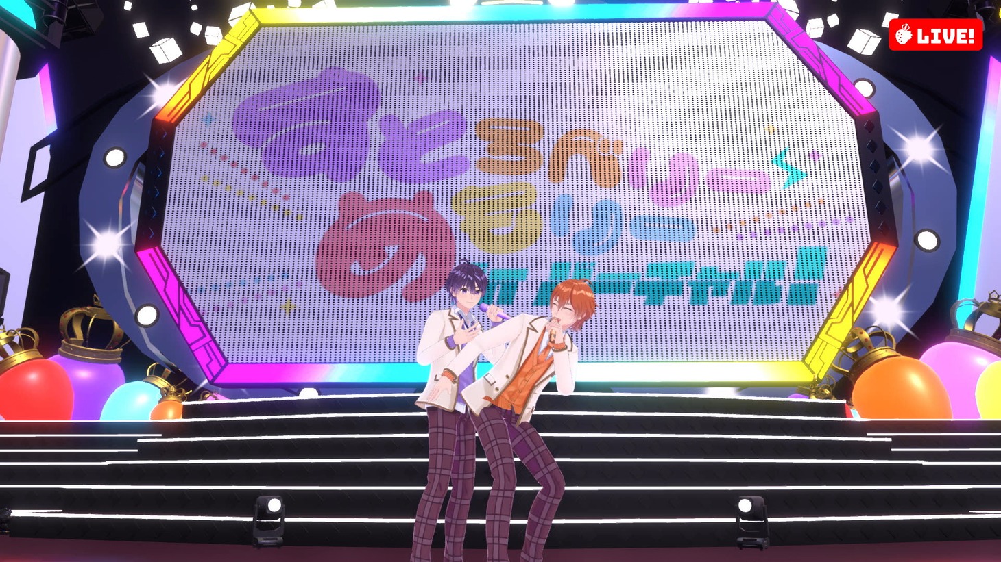 左からななもり。、ジェル。