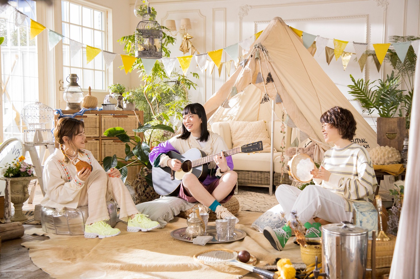 「ゼロなのに、かなりアリ。」編のメイキングショット。