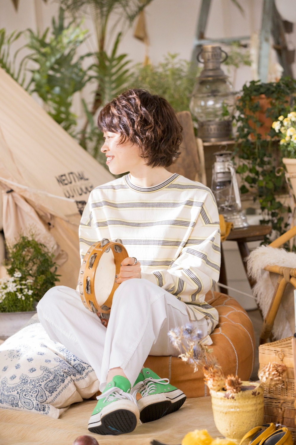 「ゼロなのに、かなりアリ。」編のメイキングショット。