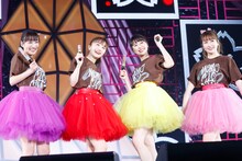 「ももいろクローバーZ ももクロくらぶxoxo～バレンタイン DE NIGHTだぁ～Z！2021『裏』」の様子。（写真提供：ニッポン放送）