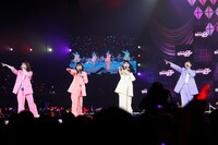 「ももいろクローバーZ ももクロくらぶxoxo～バレンタイン DE NIGHTだぁ～Z！2021『表』」の様子。（写真提供：ニッポン放送）