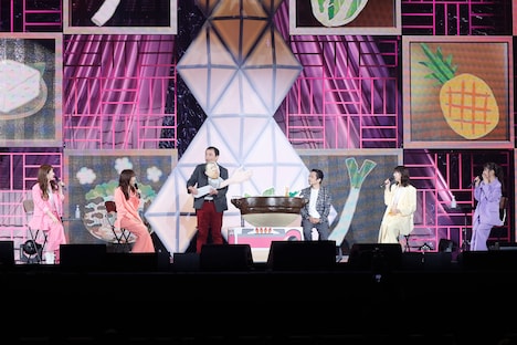 中川家と“お父さんエピソード”で盛り上がるももいろクローバーZ。（写真提供：ニッポン放送）