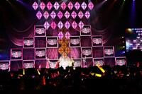 「ももいろクローバーZ ももクロくらぶxoxo～バレンタイン DE NIGHTだぁ～Z！2021『表』」の様子。（写真提供：ニッポン放送）