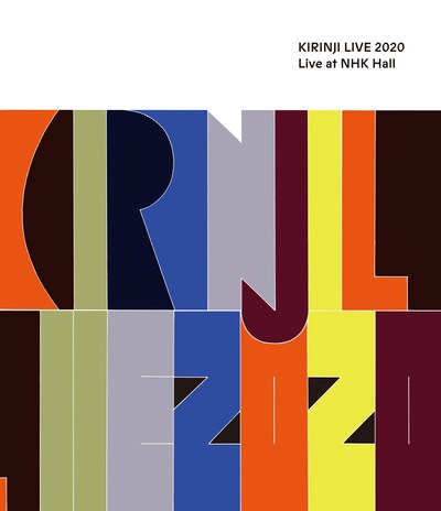 KIRINJI「KIRINJI LIVE 2020 -Live at NHK Hall-」Blu-rayジャケット