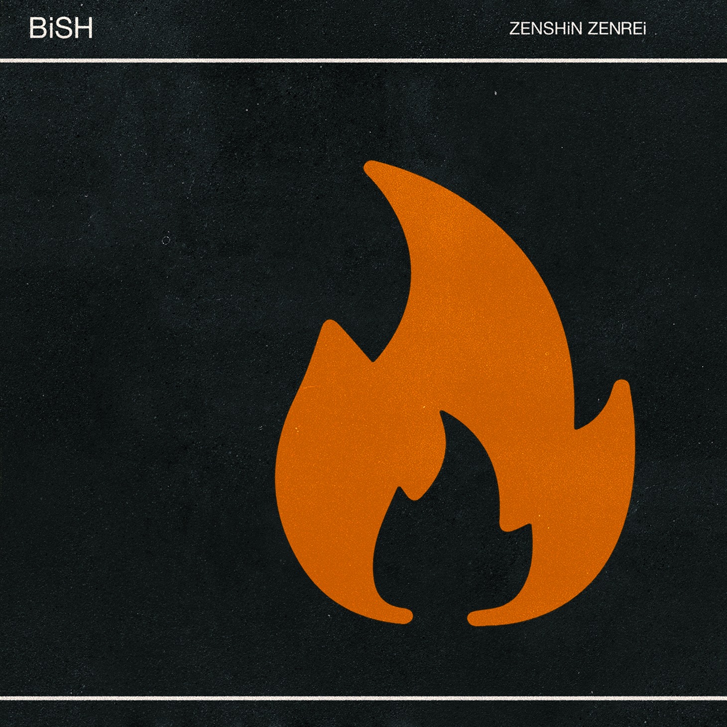BiSH「ZENSHiN ZENREi」配信ジャケット