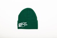 BESのニットキャップ。