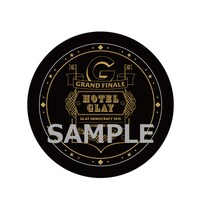 HMV特典のオリジナル缶バッチ。