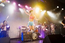 木下百花「わたしのはなし 第3話～夜明けのピクニック編～」の様子。