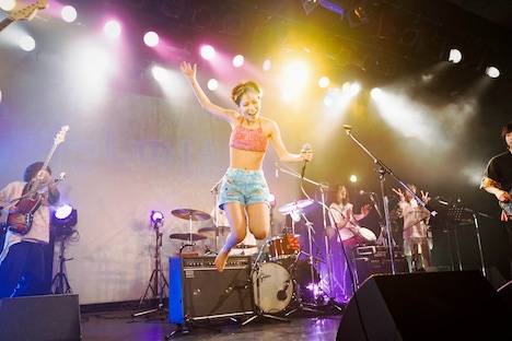 木下百花「わたしのはなし 第3話～夜明けのピクニック編～」の様子。