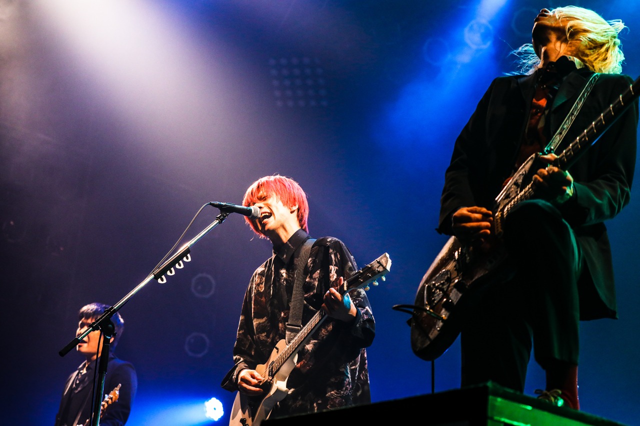 「THE PINBALLS Live Tour 2021 "millions of memories"」東京・TSUTAYA O-EAST公演の様子。（撮影：白石達也）
