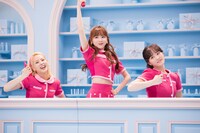 左からMAKO、MIIHI、RIO。