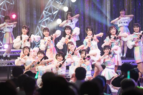 虹のコンキスタドール「いつかキミと見たミライより遥か」の様子。