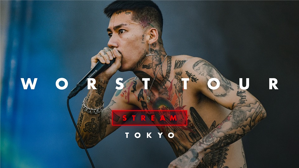 「KOHH WORST TOUR STREAM - TOKYO」告知画像