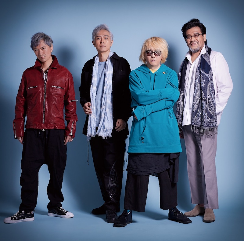 特撮。左から2番目が大槻ケンヂ（Vo）。