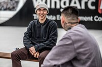 左から中村輪夢、ANARCHY。 (c)Naoki Gaman / Red Bull Japan