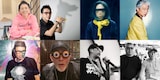 「B.P.M. Syndicate」出演者。左上から時計回りに小泉今日子、石野卓球、藤原ヒロシ、高木完、LUNASUN(近田春夫&OMB)、YOU THE ROCK★、ブライアン・バートン・ルイス、TSUYOSHI SUZUKI。