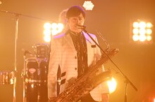 谷中敦（Baritone Sax）(c)日本テレビ