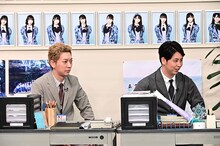 芸能事務所のマネージャーに扮するニューヨーク。(c)TBS