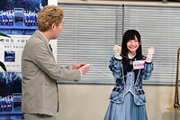左から嶋佐和也（ニューヨーク）、永田詩央里（≠ME）。(c)TBS