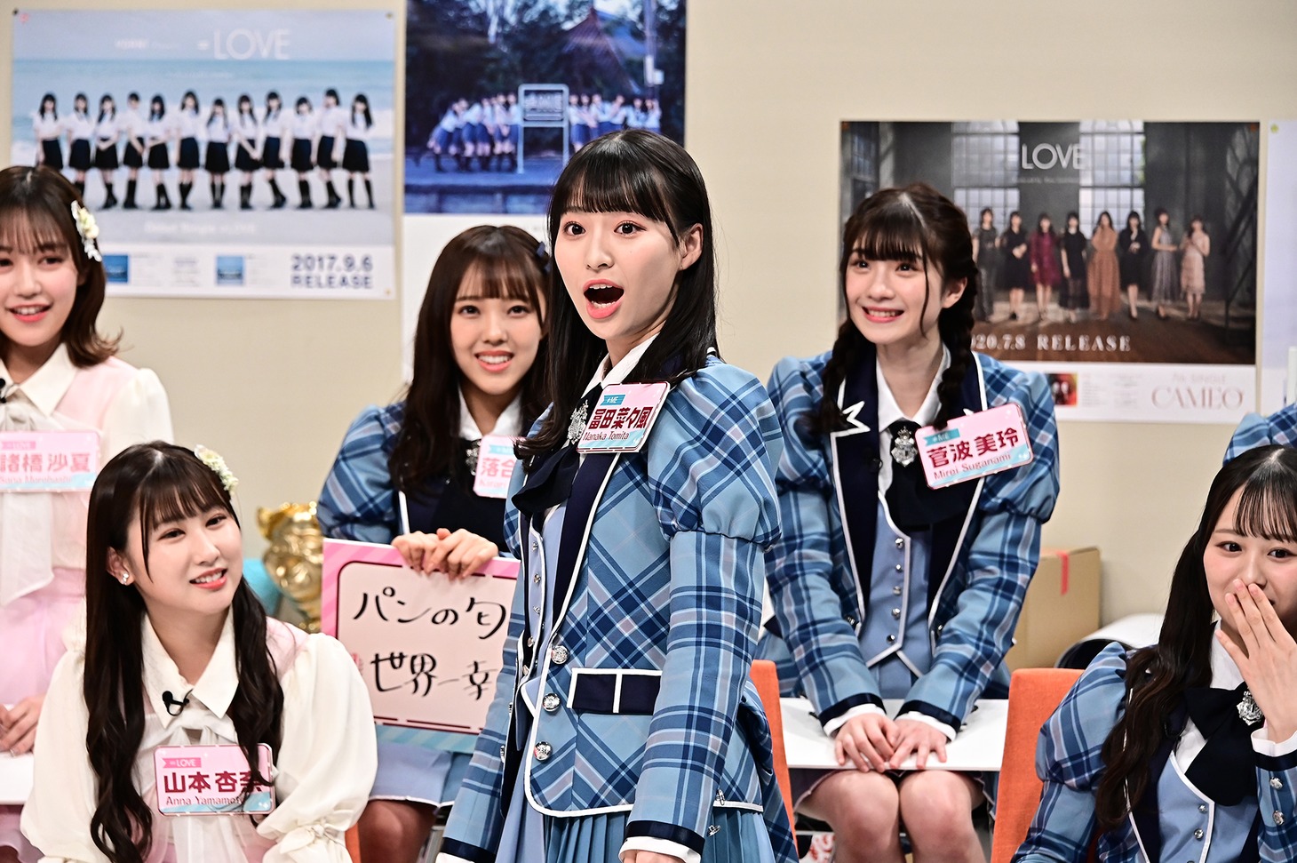冨田菜々風（≠ME）（中央） (c)TBS